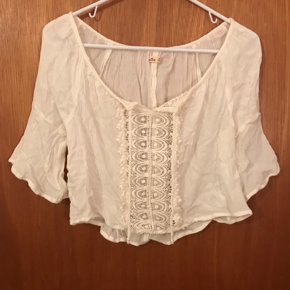 Lacy Hollister Crop Top